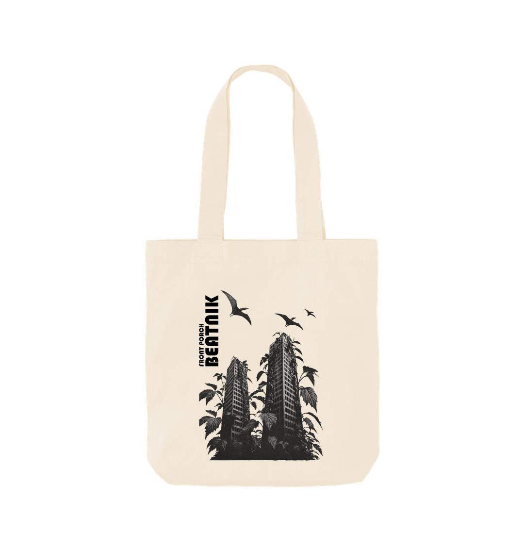 Natural Printed Bag Front