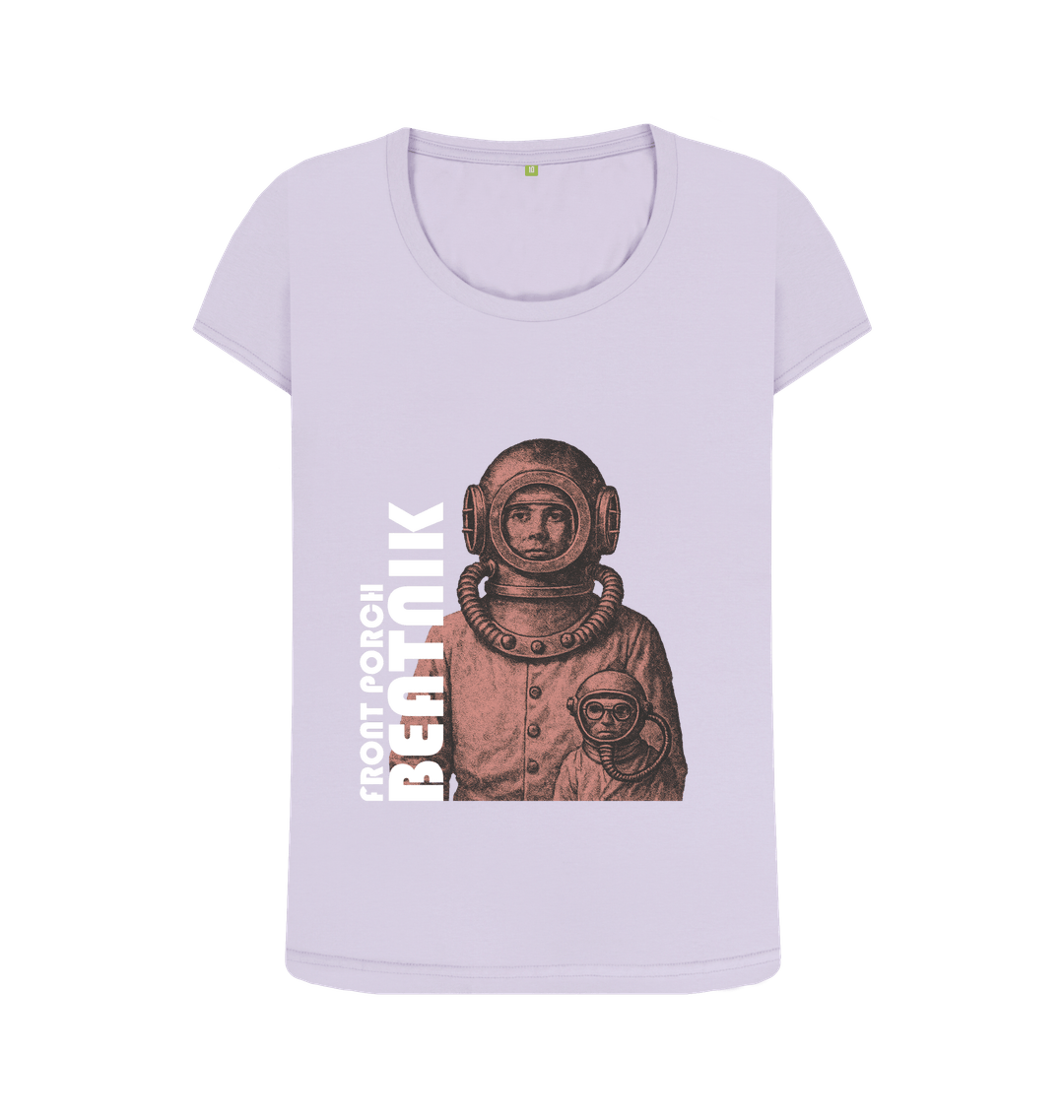 Violet Printed T-shirt Front