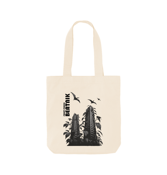 Natural Printed Bag Front