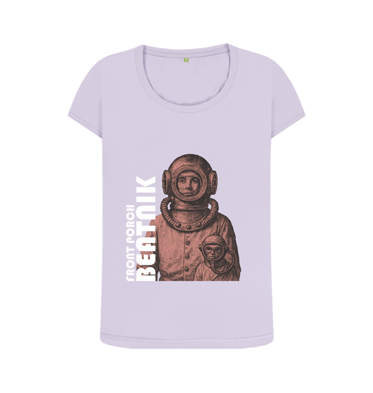 Violet Printed T-shirt Front